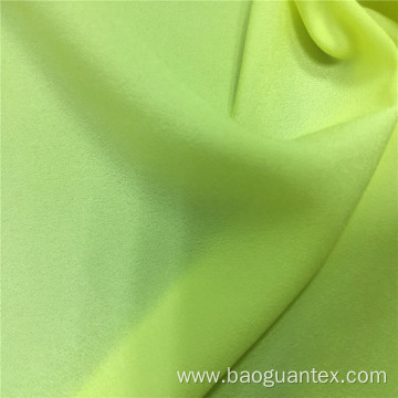 Solid Color Shirt 100% Polyester Crepe Faille Fabric